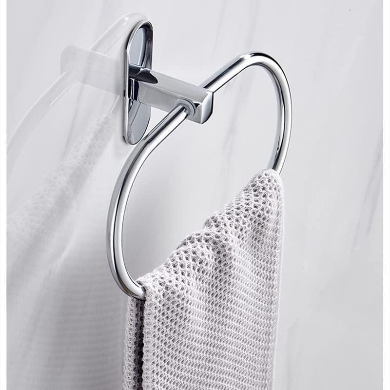 HIGOH Towel Racks,Bath Towel Holder,Bathroom Hand Towel,Home Storage Bathroom Accessories,Stainless Steel Wall Mounted Hand Towel Holder,Multifun