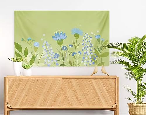 Qvo Romantic Pink Flowers TV Fabric Wall Hanging/curved Screen/LCD TV Dust Cover/TV Cover 32-86in Living Room And Bedroom Decoration,Home Accesso