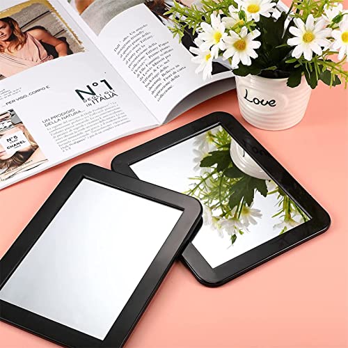 Mirror Magnet for Locker,Rectangular Mirror for Locker - Hanging mirror for School or Gym Locker for Home, Traveling, Camping, Cars, and More