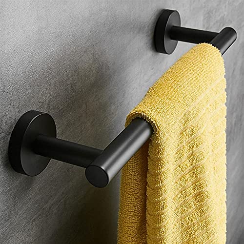 HIGOH Towel Racks,Towel Holder Towel Rail for Bathroom, Stainless Steel Brushed Towel Shelf Bar Rod Hanger Rack Holder Bathroom Towel Storage Org