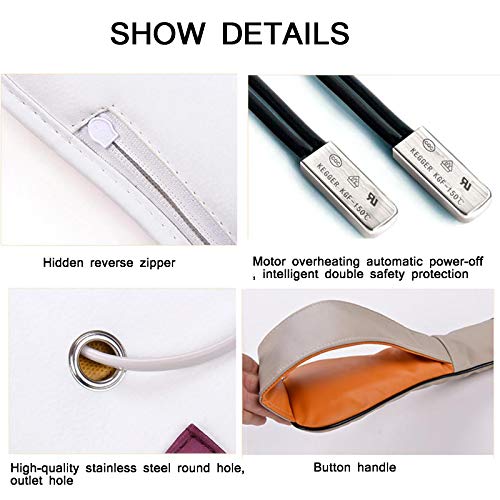ALREMO HUANGXING - Neck and Shoulder Electric Back Massager, Electric Neck Shoulder Massager Shawl Pillow Multi Function Muscles Pain Relief Cerv