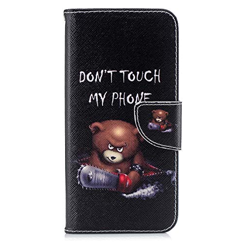 Thoankj for iPhone SE 2020 Case, iPhone 7 8 Case Shockproof Slim PU Leather Flip Pouch Wallet Phone Silicone Cover with Magnetic Stand Card Holde