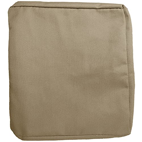 FLYMEI Patio Cushion Covers, Water Resistant Outdoor Cushion Cover Replacement, Patio Sofa Cushion Covers Only Outdoor Couch Cushion Covers (22''