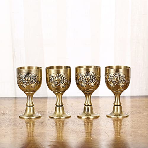 FEER Metal Bronze Wine Set European Vintage Home Wine Cabinet Decoration Wine Pot