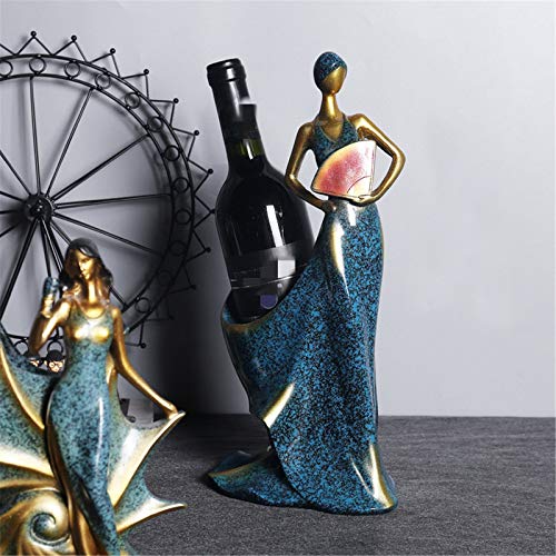 FOUNCY Wine Racks Girl Wine Bottle Rack European Wine Rack Decoration Home Furnishing Creative Decoration Cellar Decoration