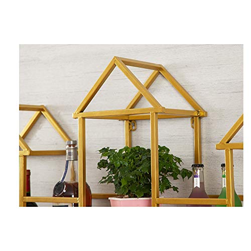 European Hanging Red Fashion Creative Wine Glass Rack Upside Down Wine Rack Bar Wrought Iron Goblet Rack Creative Wine Cabinet Decoration Hanger