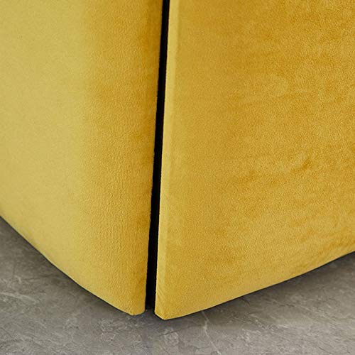 LUKEO Cube Sofa Stool Living Room Dresser Changing Shoes Stool Ottoman Folding Stool Set Space Saving