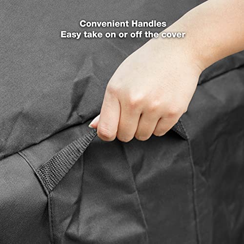 onlyfire 52-inch Outdoor Prep Table Cover for Keter Unity XL Portable Table|Storage Cabinet, Outdoor Garden Barbecue Cart Cover, 600D PVC Waterpr