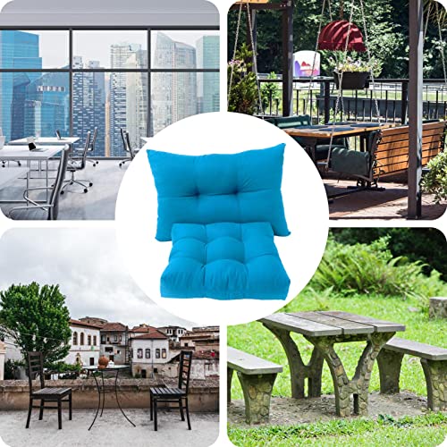 MUALIK Patio Furniture Replacement Cushion - Deep Seat Patio Furniture Replacement Cushions | Soft and Breathable Patio Furniture Chair Sofa Wash