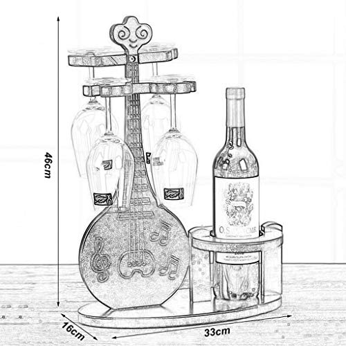 NEOCHY Wine Rack Wine Glass Rack Home Cabinet Decoration Rack Storage Rack High Wine Glass European Shelf
