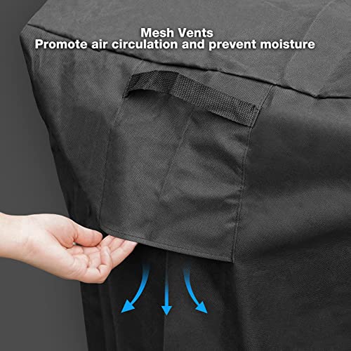 onlyfire 52-inch Outdoor Prep Table Cover for Keter Unity XL Portable Table|Storage Cabinet, Outdoor Garden Barbecue Cart Cover, 600D PVC Waterpr