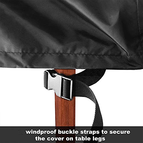 UCARE Outdoor Prep Table Cover Compatible with 35in/55in Keter Unity XL Portable Outdoor Table/ Storage Cabinet Cover Waterproof Grill Accessorie