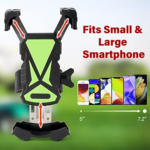 Tablet Mount Holder for Exercise Spin Bike, Stationary Spinning Bicycle Handlebar