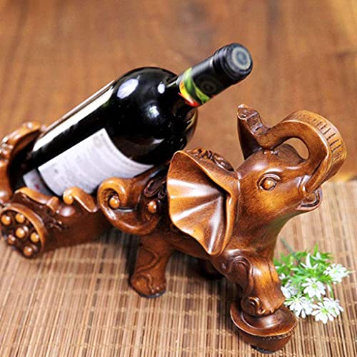 NEOCHY Shaped Wine Bottle Statue for Kitchen Decoration, Table Wine Rack and Home Decoration