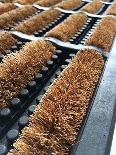 oKu-Tex Doormat, Rubber, Natural, 45 x 75 x 1,8 cm