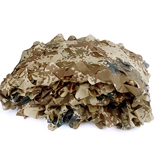 SUNRIS Camouflage Net Military Camouflage Net Outdoor Hunting Woodland Army Camouflage Net Camping Sun Shelter