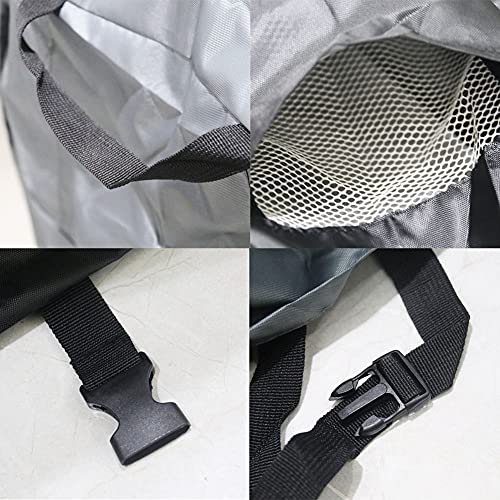 UCARE Folding Bed Cover Dust Proof Guest Bed Storage Bag Cover for Indoor and Outdoor Multifunctional Beds Protection Cover 38.9 * 14.9 * 44.9in