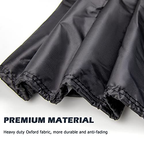 Guisong Outdoor Storage Bench Cover, Heavy Duty Cover for Keter Bench Deck Box 70 Gallon, Waterproof Cover for Patio Bench/Seating Storage Cabine