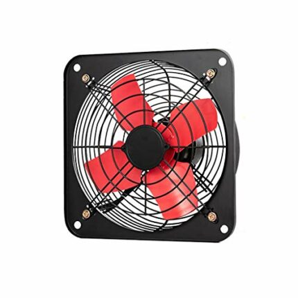WUHUAROU 12 Inch Exhaust Fan Kitchen Window Type Exhaust Fan Powerful Exhaust Fan Bathroom Household Mute Range Smoke Exhaust Fan