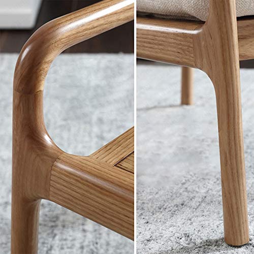LUKEO Wood Stool, Sofa Footstool Sofa Footrest Footrest, Rectangular Family Footstool