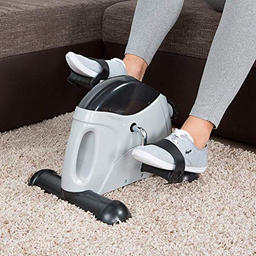 LUNEZY Electric Mini Training Machine Bike Portable Pedal Exerciser Leg Fitness Cardio Workout Training Rehabilitation