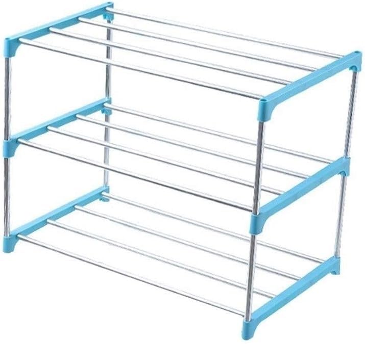 KRHINO Shoe rack Shoe Cabinets Home Bedroom Dormitory Removable Shoe Racks Organizer Shelf Shoe Organiser (Color : Pink)