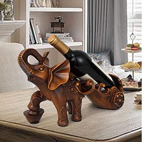 NEOCHY Shaped Wine Bottle Statue for Kitchen Decoration, Table Wine Rack and Home Decoration