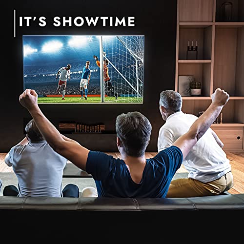 Invision TV Wall Bracket Mount for 22 24 28 32 34 40 43 50 Inch TV & Monitors VESA 100x100 to 400x400 Ultra Slim Tilt Swivel and Extends for 4K L