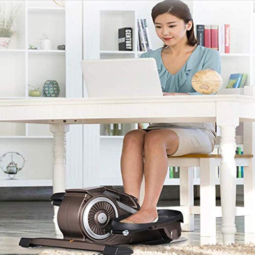 LLRYN Desk Oval Mini Stepper-Oval Pedal Sneakers Under The Table, Design,Mute Exercise Space Walk Machine