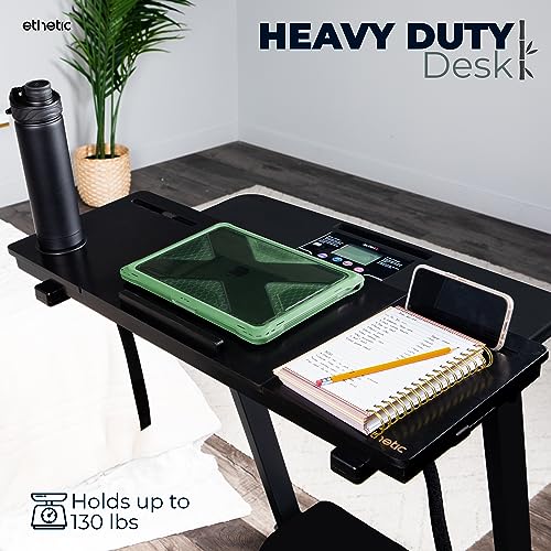 Treadmill Desk Attachment, Adjustable Sturdy Stand Up Desk for Laptop, Computer, and Workstation