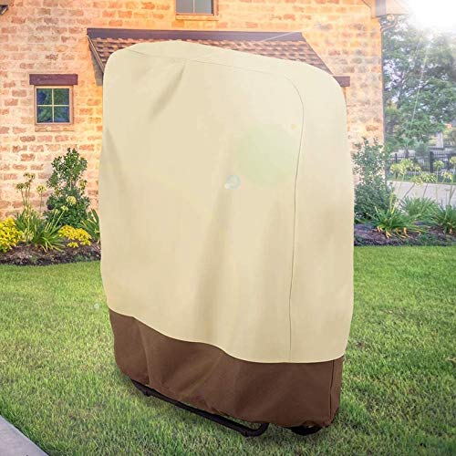 Nvanvmm Outdoor Folding Deck Chair Cover Waterproof Balcony Outdoor Folding Deck Chair Garden Sunbathing Deck Chair Cover