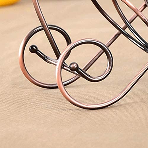 NEOCHY Creative Sphandle Wine Rack Portable Wine Display Shelf Holder Durable Wine Storage Rack Organizer Bar Decorations