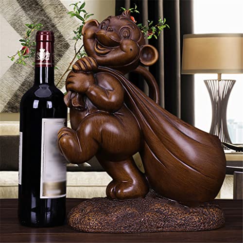 maozi Wine rack decorations Zodiac monkey wine cabinet decorations living room TV cabinet porch storage decorations