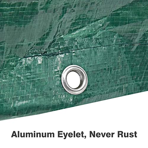 RICHIE 3 Seaters Large Garden Swing Cover Waterproof with Zips, Hammock Garden Cover Green 215x150x150cm, Outdoor Swing Cover UV Resistant Swing