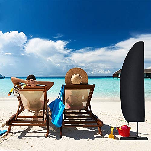 Estefanlo Parasol Cover Cantilever Parasol Cover Parasol Covers Waterproof Garden Parasol Covers for Outdoor Uumbrellas