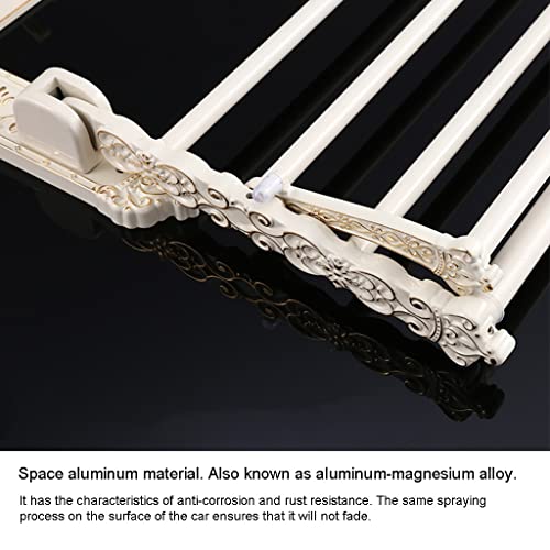 HIGOH Towel Racks,Bathroom Towel Rack Wall Mounted Towel Holder,Towel Rack,Bathroom Rack,Bathroom 3-Layer Towel Holder,Space Aluminum