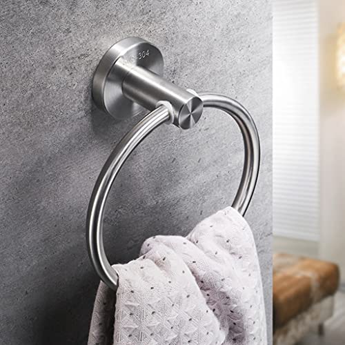 HIGOH Towel Racks,Bath Towel Holder,Bathroom Hand Towel,Towel,Bathroom Hand Towel Rack Hanger,Bathroom round Towel Holder