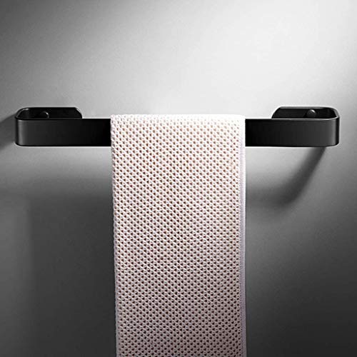 DINGZZ Towel Rack Bathroom Space Aluminum Towel Bar Single Rod Bathroom Towel Hanging Towel Rack