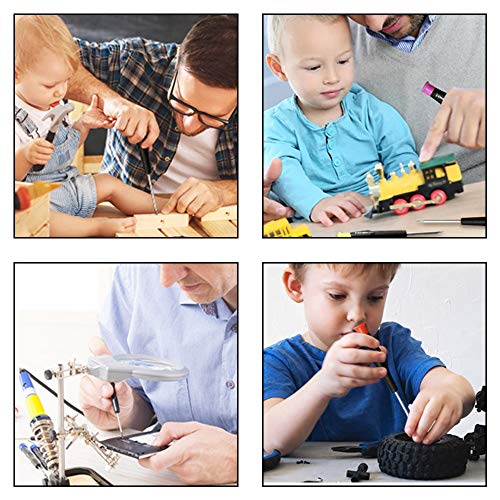 KALIM Triangle Head Screwdriver Set, 6 PCS Repair Insulation Set, Triangle Driver Set for Thomas McDonald's Toy, Suitable for Electronic Equipmen