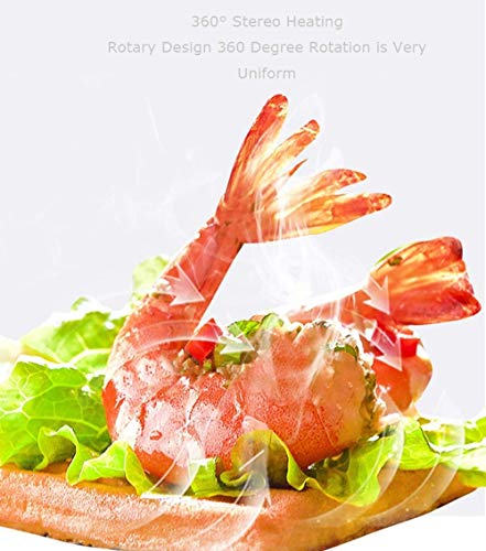 SZDQX 20L Style Countertop Microwave Oven with 60 Minutes Timing-Memory Turntable-Microwave Oven with Smart Sensor, Easy Clean Interior (Color :