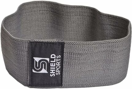 SHIELD SPORTS Hip Circle - Premium Glute Resistance Band - Hip Warm Up Activation Ideal Before Weightlifting
