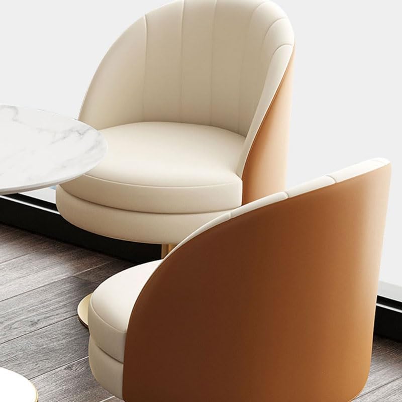 LUKEO Dinning Chair Table Back Arm Lounge Dining Chair Bedroom Kitchen Relax Interior Decoration