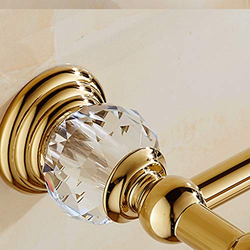 N/A Double Towel Bar Stainless Steel Bathroom Kitchen Towel Holder Dual Towel Rod Rustproof Wall Mount