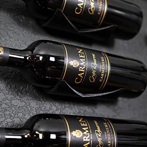 Floating Wine Bottle Rack- Wall Mounted Designer Display Wine Rack Bottle Holder