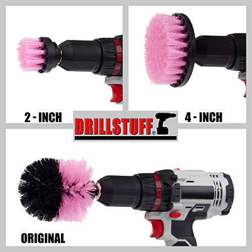 Cleaning Supplies - Bathroom Accessories - Drill Brush - Shower Cleaner - Tile - Bathtub - Bath Mat - Sink - Shower Door - Grout Cleaner - Basebo
