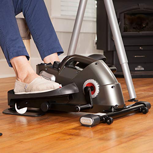J-Fit jfit Under Desk & Stand Up Mini Elliptical/Stepper w/Adjustable Angle | The Ideal Fitness & Exercise Equipment for Home| Ideal for Men, Wom