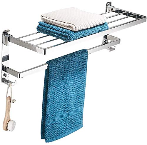 N/A Multifunctional Towel Rack-The Towel Rack Can Be Folded, The Towel Rack is Double-Layered, and It is Not Easy to Fall Off