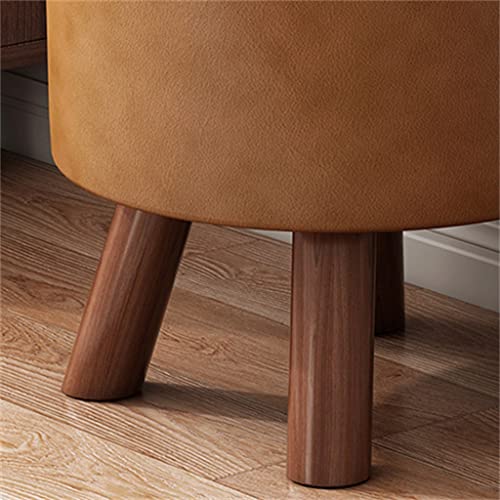 LUKEO Small Stool, Household Shoe Changing Stool, Sofa Stool, Coffee Table Stool, Sofa Stool (Color : D, Size : Talla �nica)