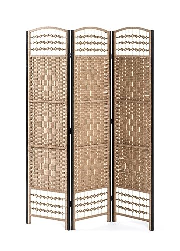 Haku Babsi Screen Height 170 cm Width 120 cm Natural Black