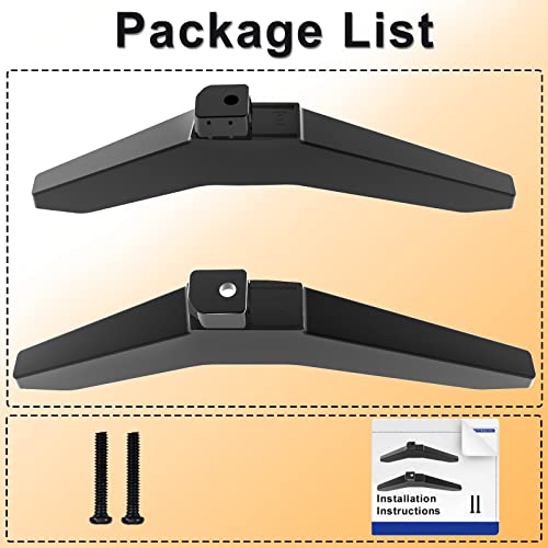 Replacement Legs for LG TV, TV Stand Legs for 40 43 Inch LG TV Legs 40UJ6300 43UJ6300 43UJ630V 43UN6950ZUA 43UM6900 43UK6300 43LK5700 43LM5700 43